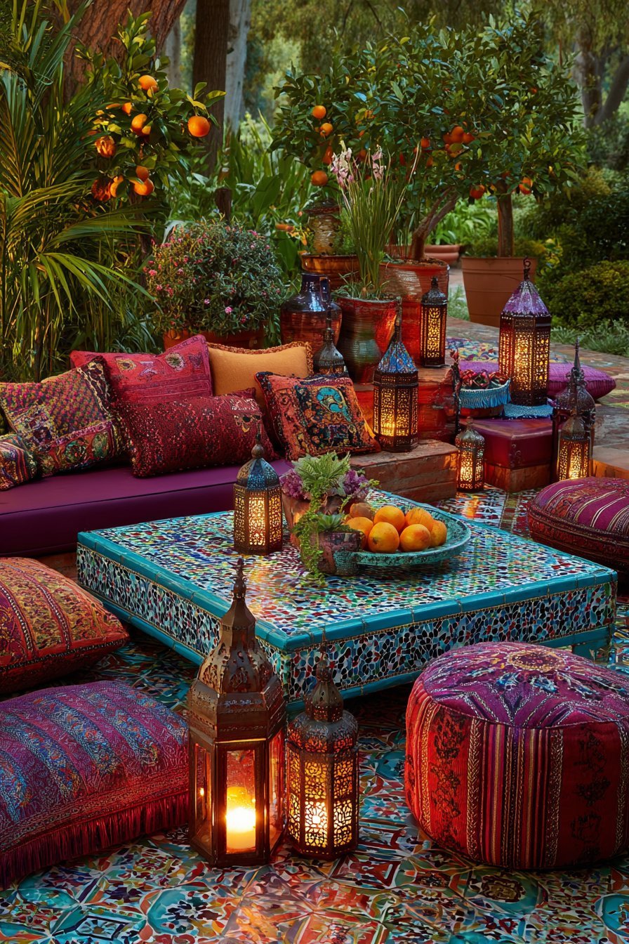Moroccan-Inspired Exotic Retreat