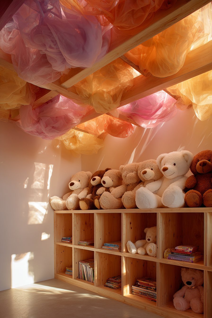 Overhead Ceiling Storage Hammocks