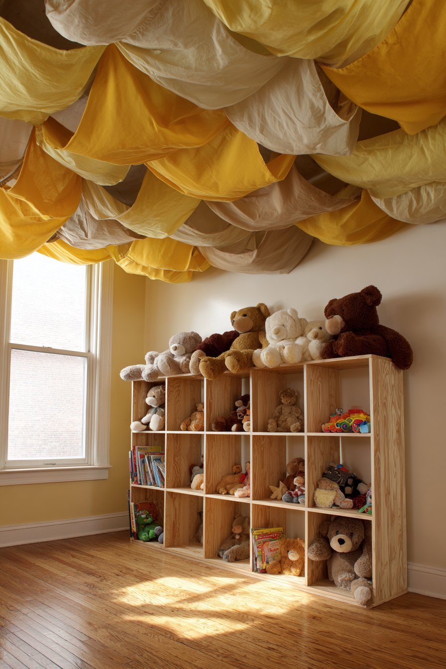 Overhead Ceiling Storage Hammocks