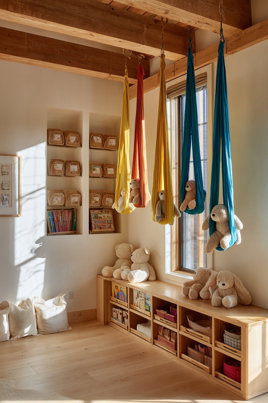Overhead Ceiling Storage Hammocks