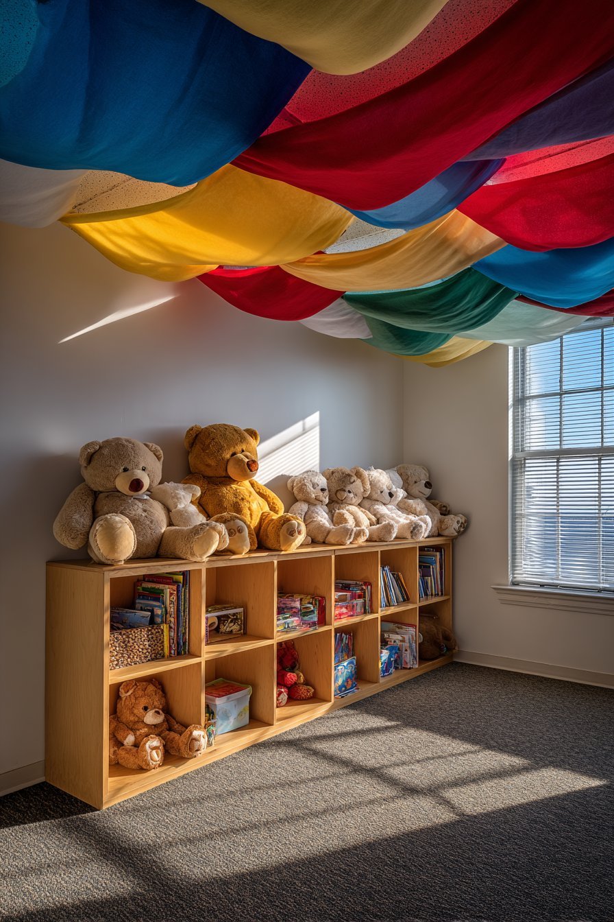 Overhead Ceiling Storage Hammocks