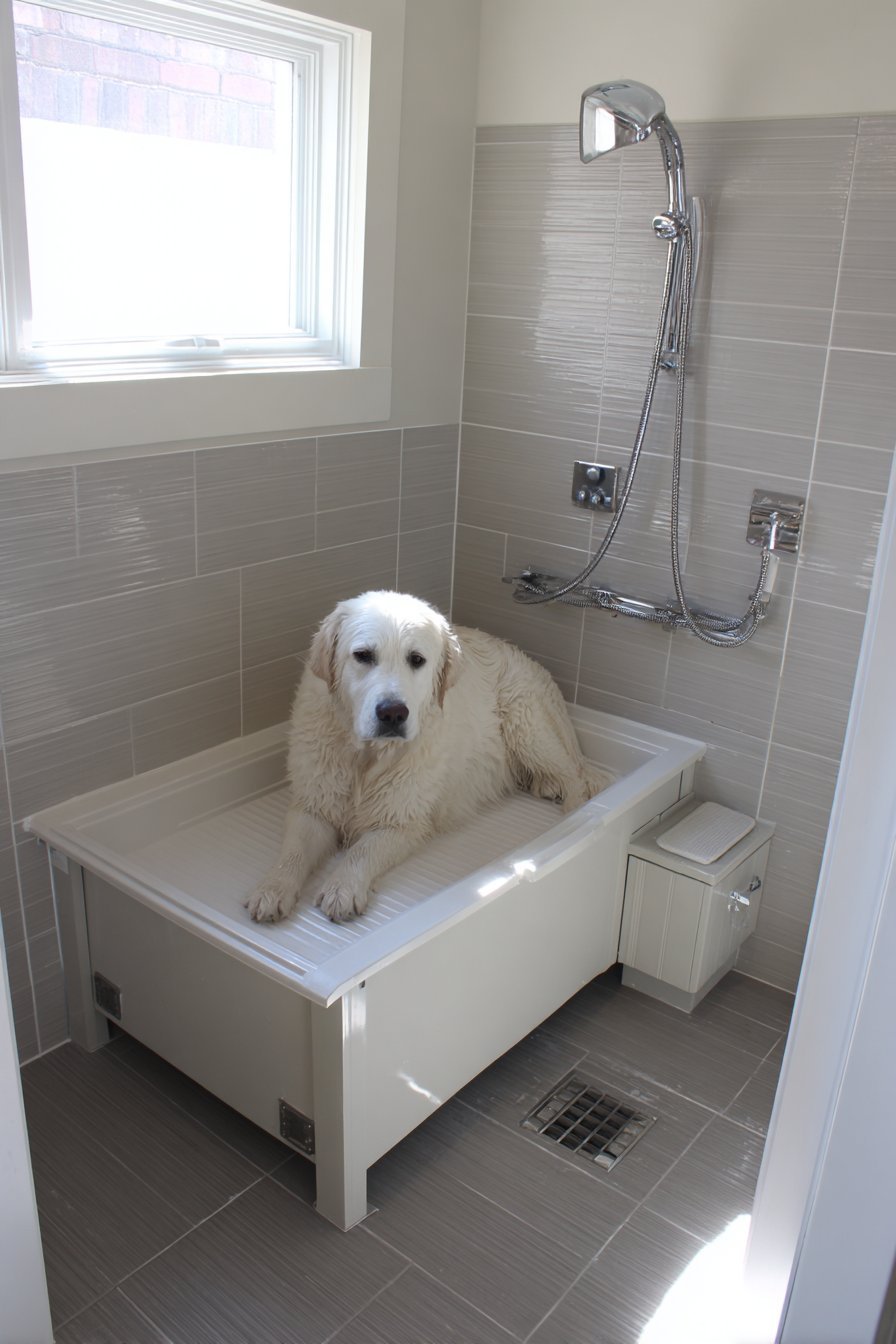 Dedicated Dog Washing Station