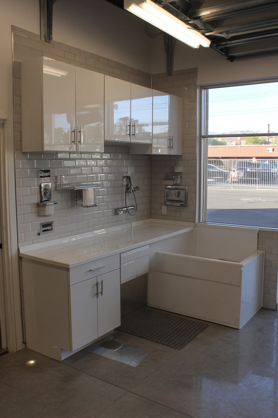 Dedicated Dog Washing Station