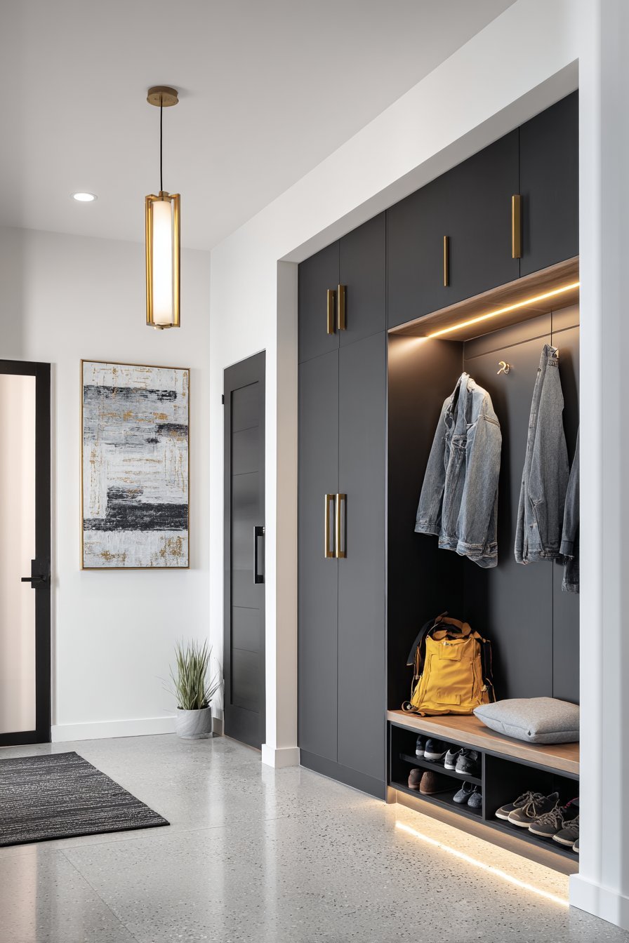 Matte Black Minimalist Boutique Display