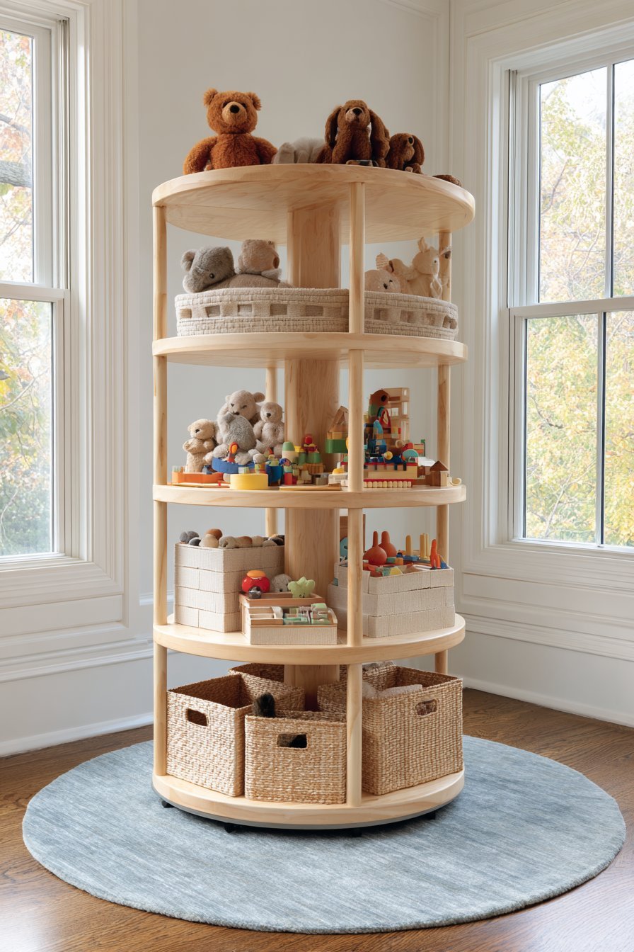 Rotating Storage Tower Design