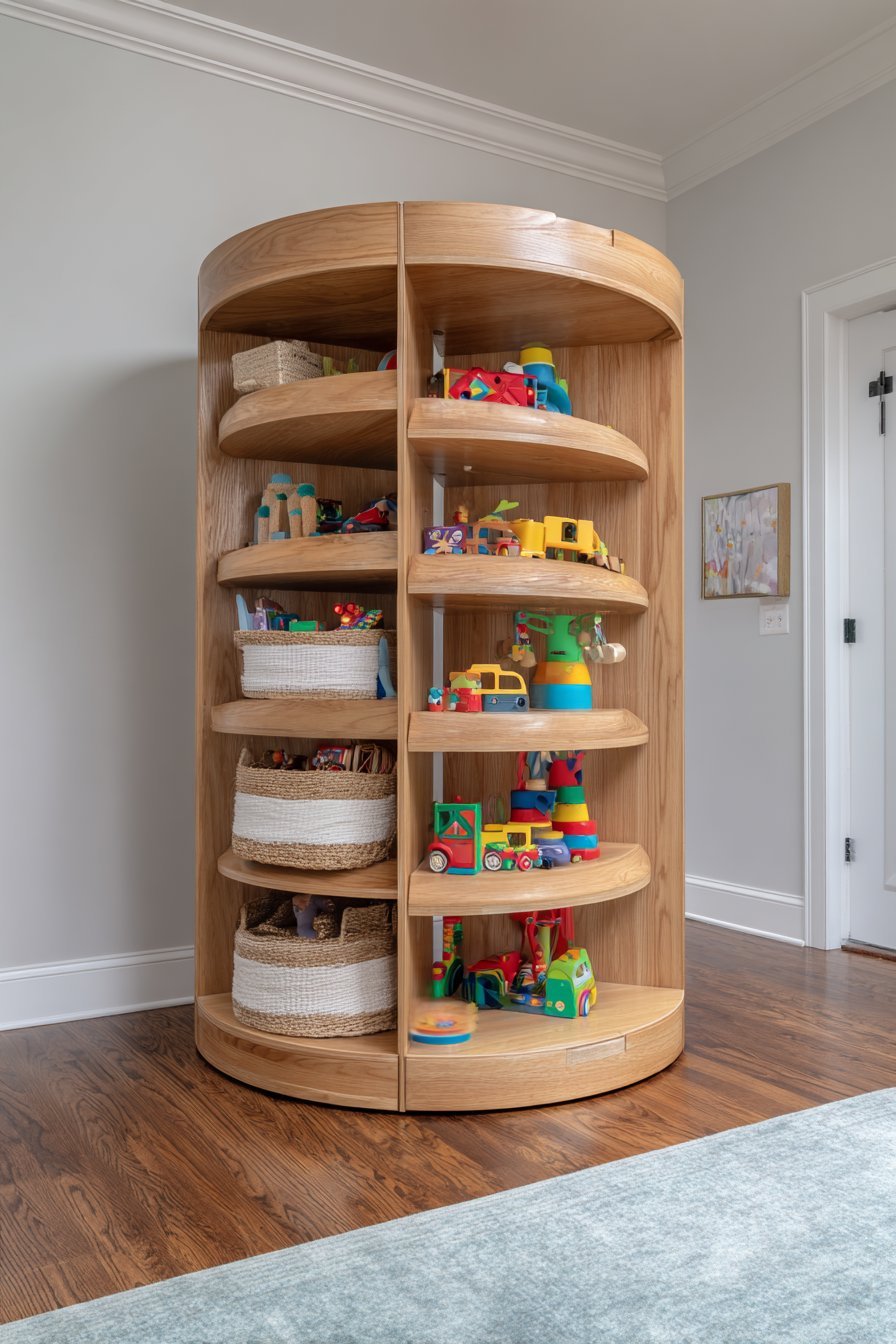 Rotating Storage Tower Design