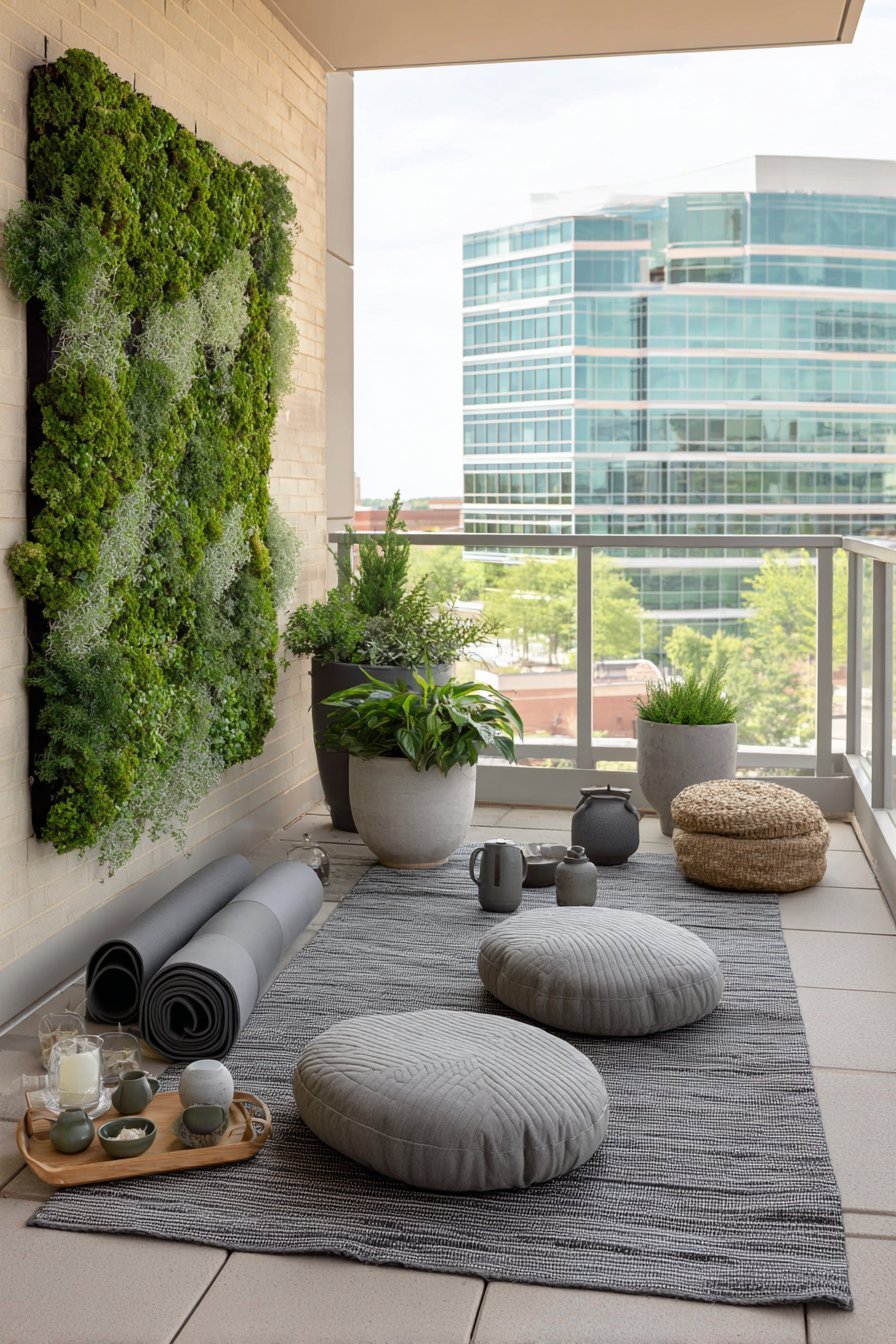 Wellness-Focused Mindfulness Space