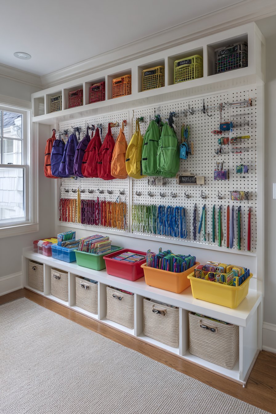 Command Center Storage Wall
