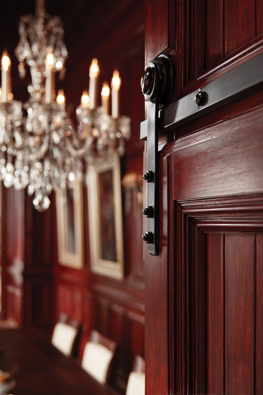 Cherry Raised Panel Traditional Door