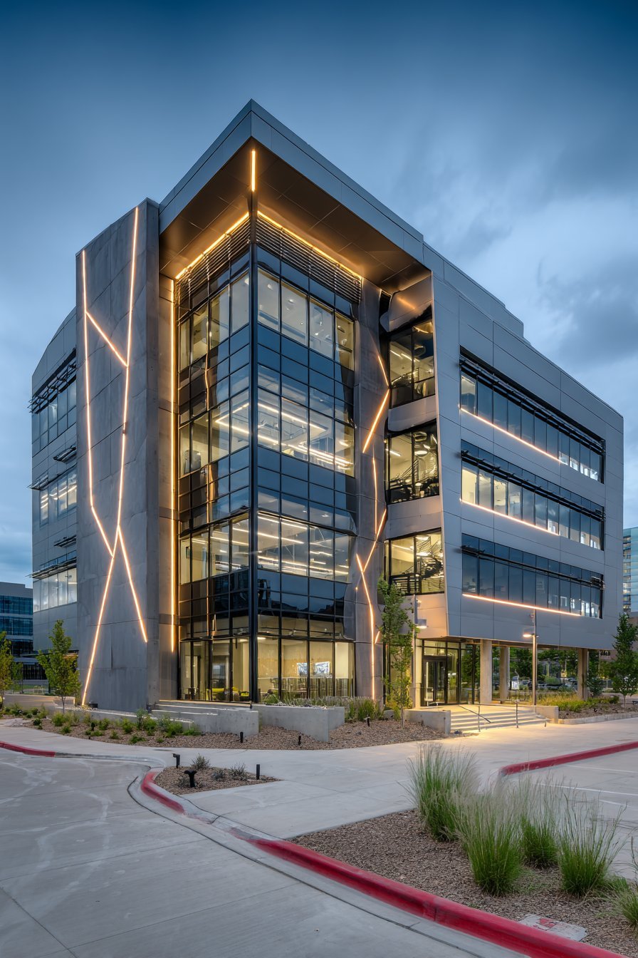 High-Tech Modern with Aluminum Panels