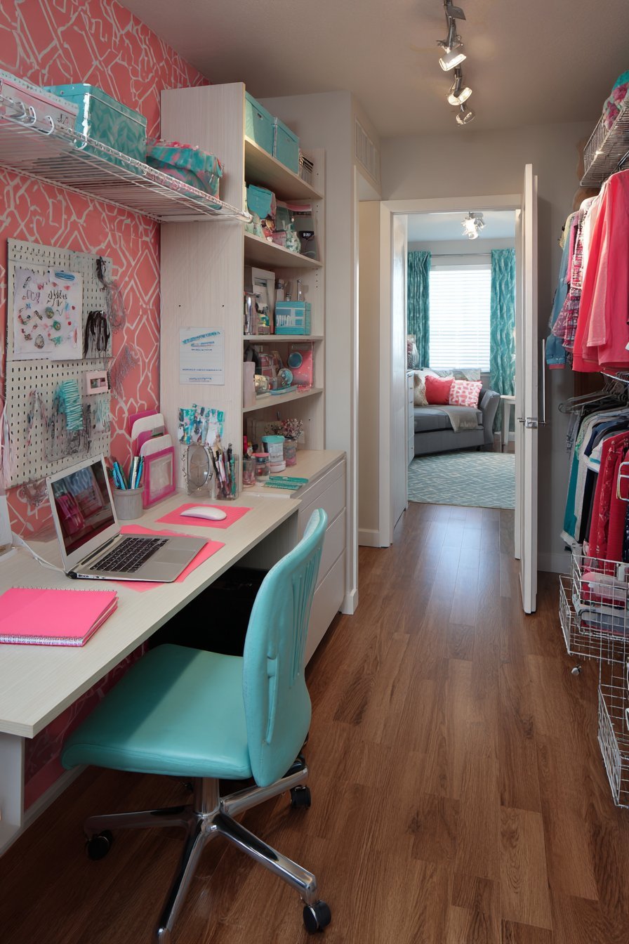 Teen Bedroom Closet Expression