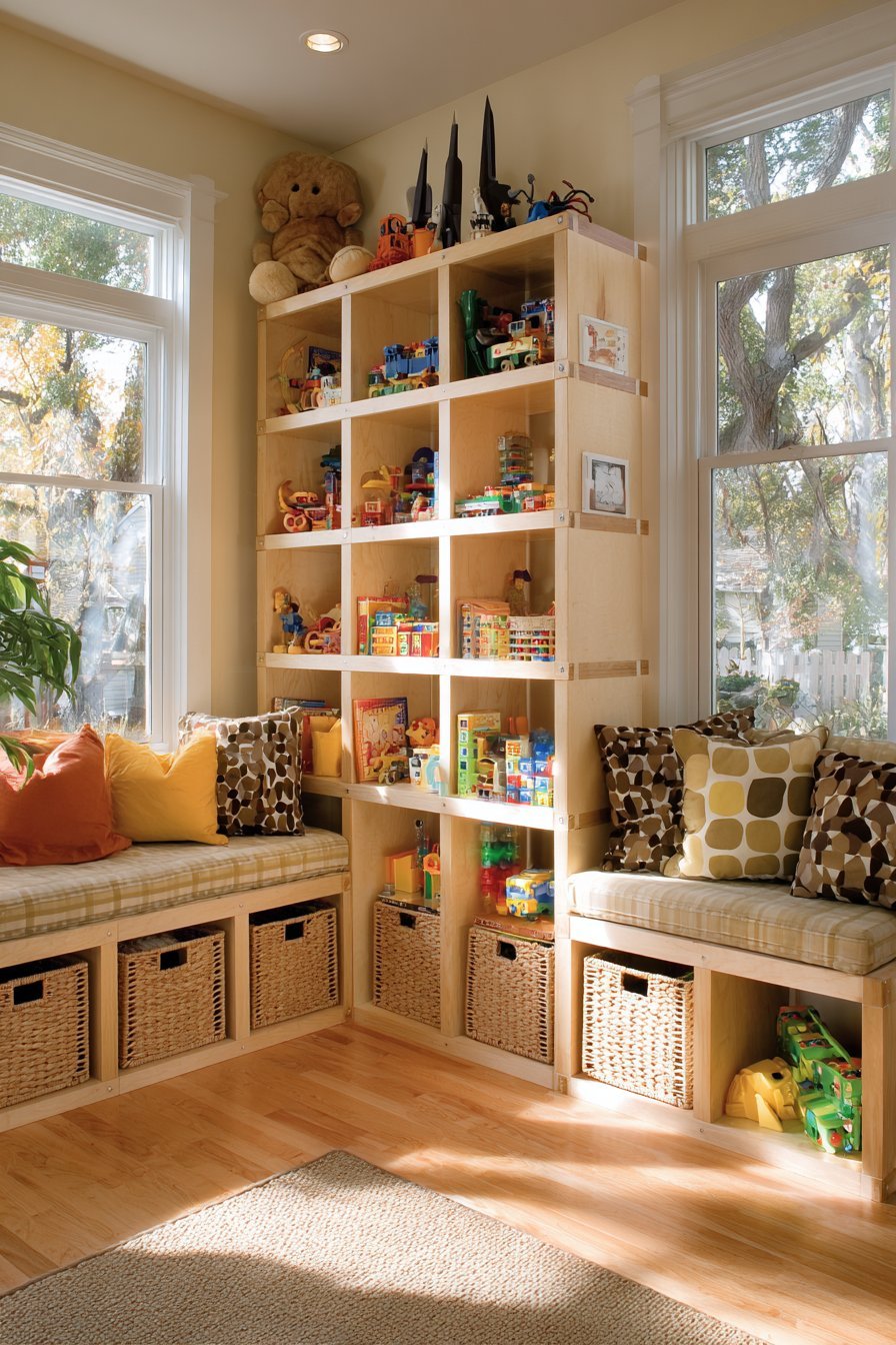 Custom Pegboard Storage Wall