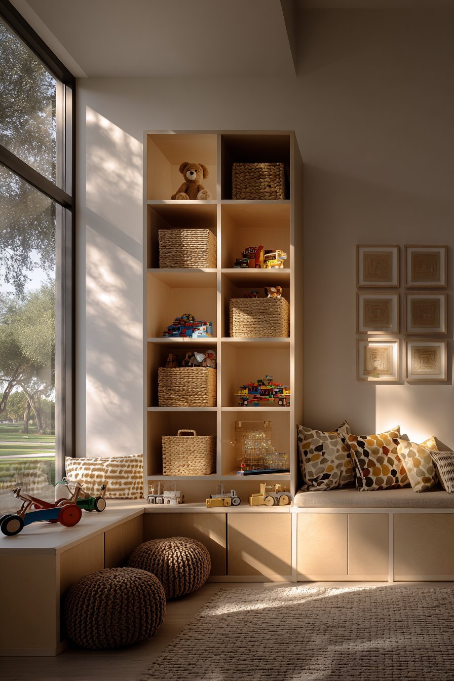 Custom Pegboard Storage Wall