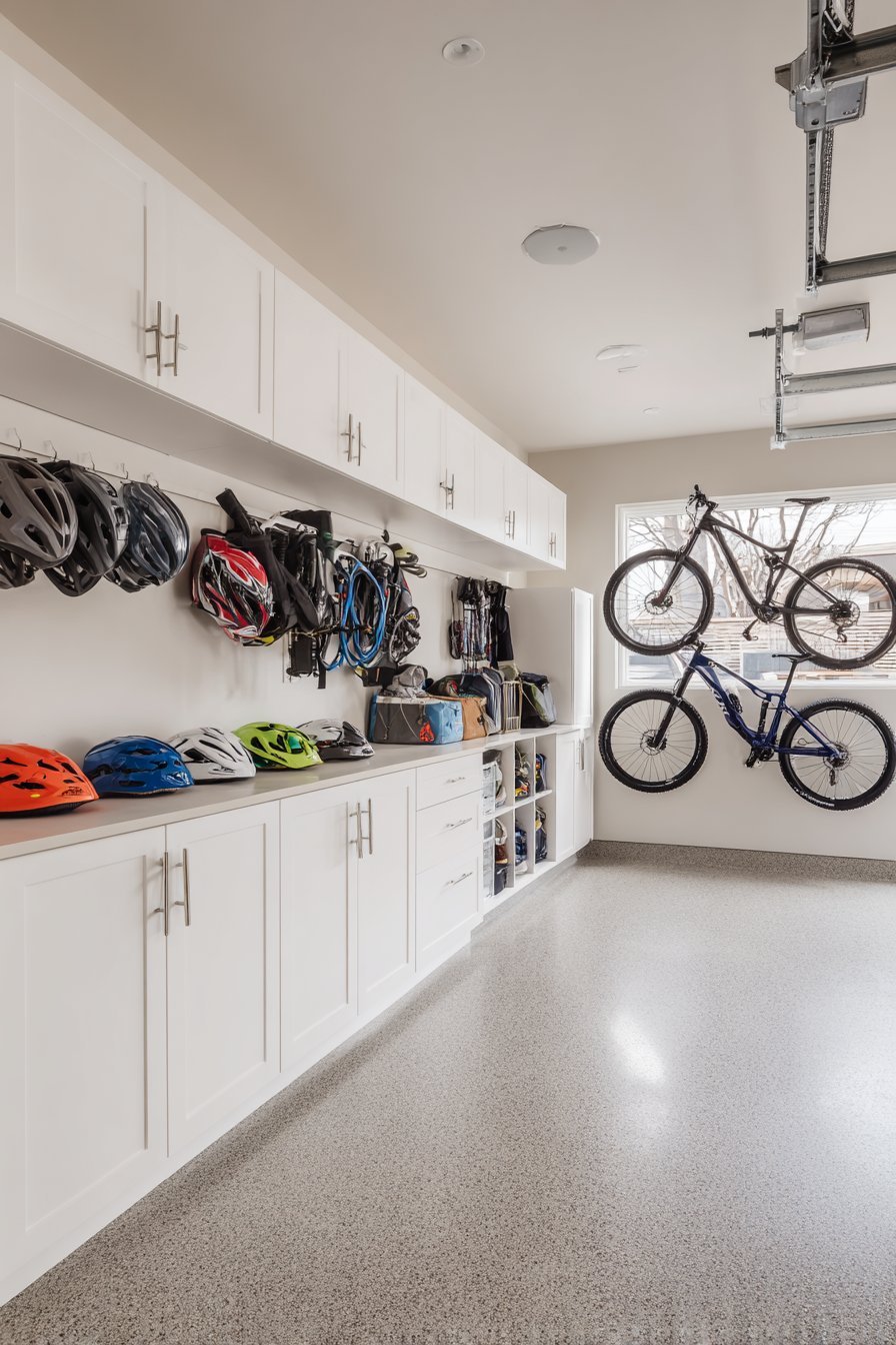 Clean Contemporary White Cabinet System