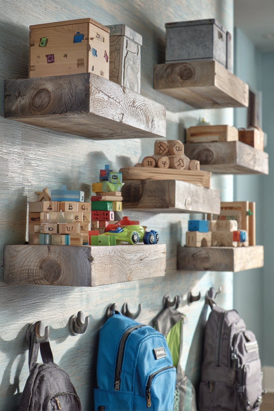  Modular Cube Storage Units in L-Shape