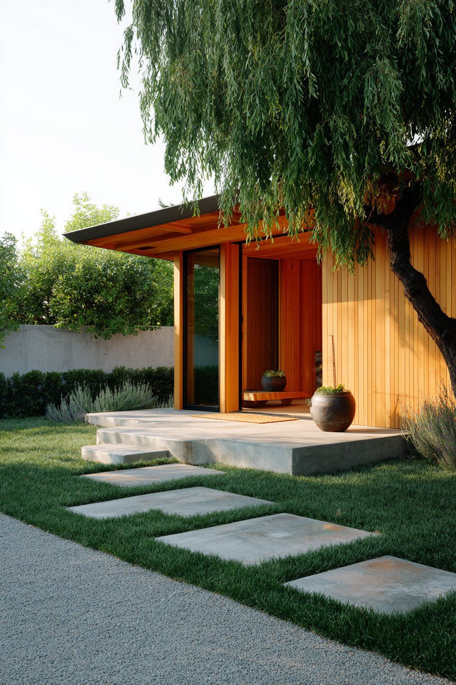 Minimalist Japanese-Inspired Cedar Rainscreen