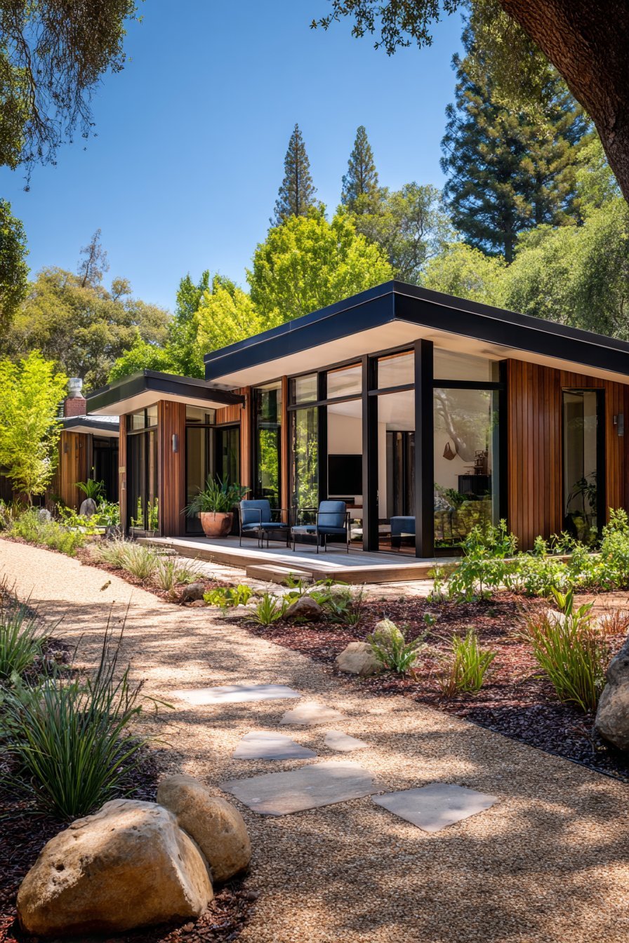 Minimalist Japanese-Inspired Cedar Rainscreen