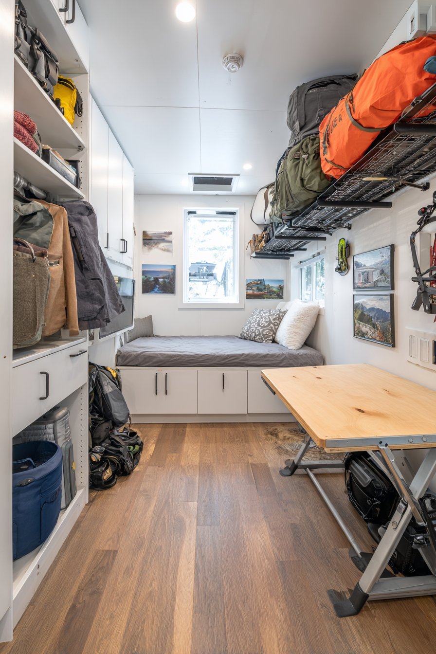 Compact Single-Car Vertical Storage Solution