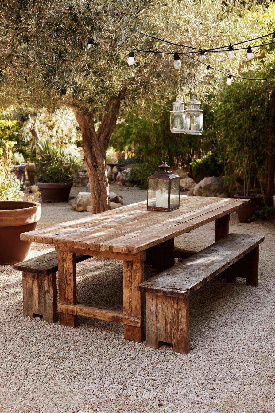 Reclaimed Wood Dining Nook