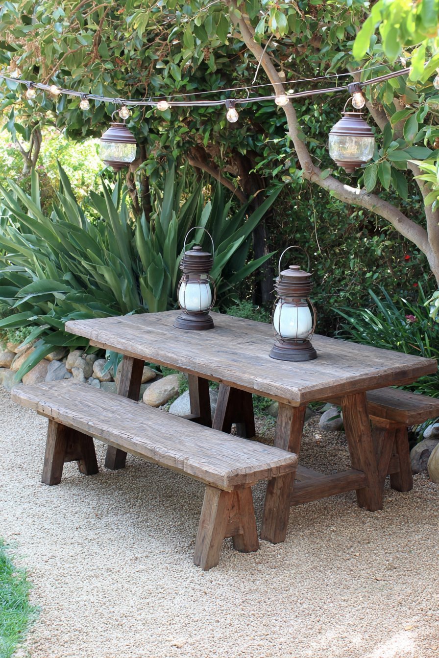 Reclaimed Wood Dining Nook