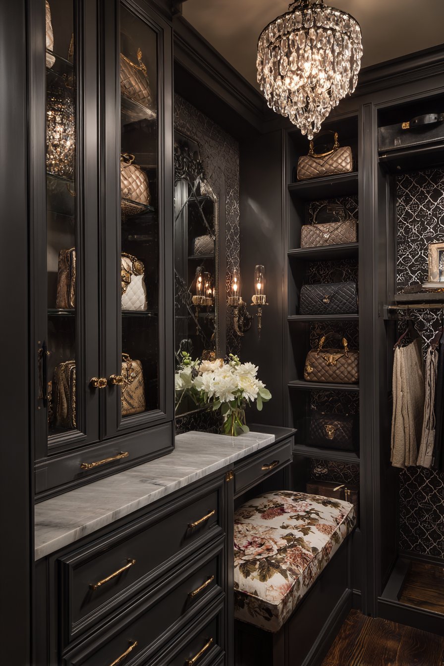 Dark Charcoal Jewelry-Box Drama