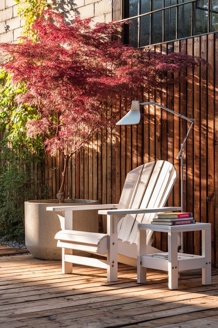 Peaceful Reading Corner