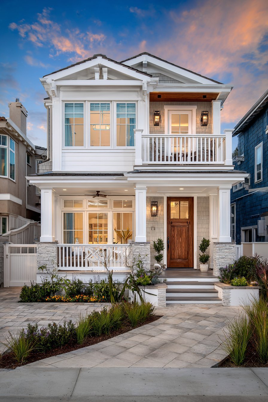 Coastal Contemporary with Weathered Wood Accents