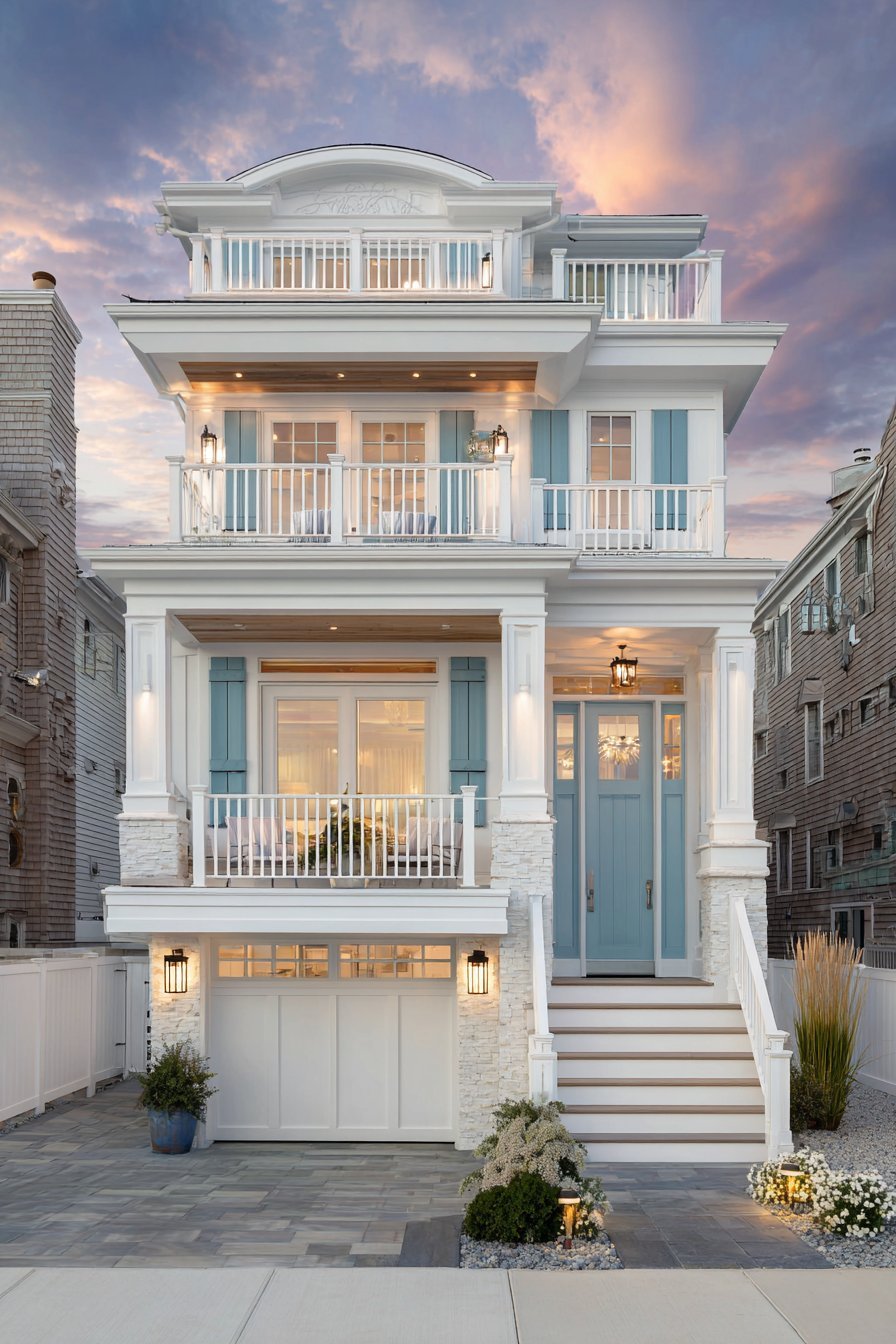 Coastal Contemporary with Weathered Wood Accents