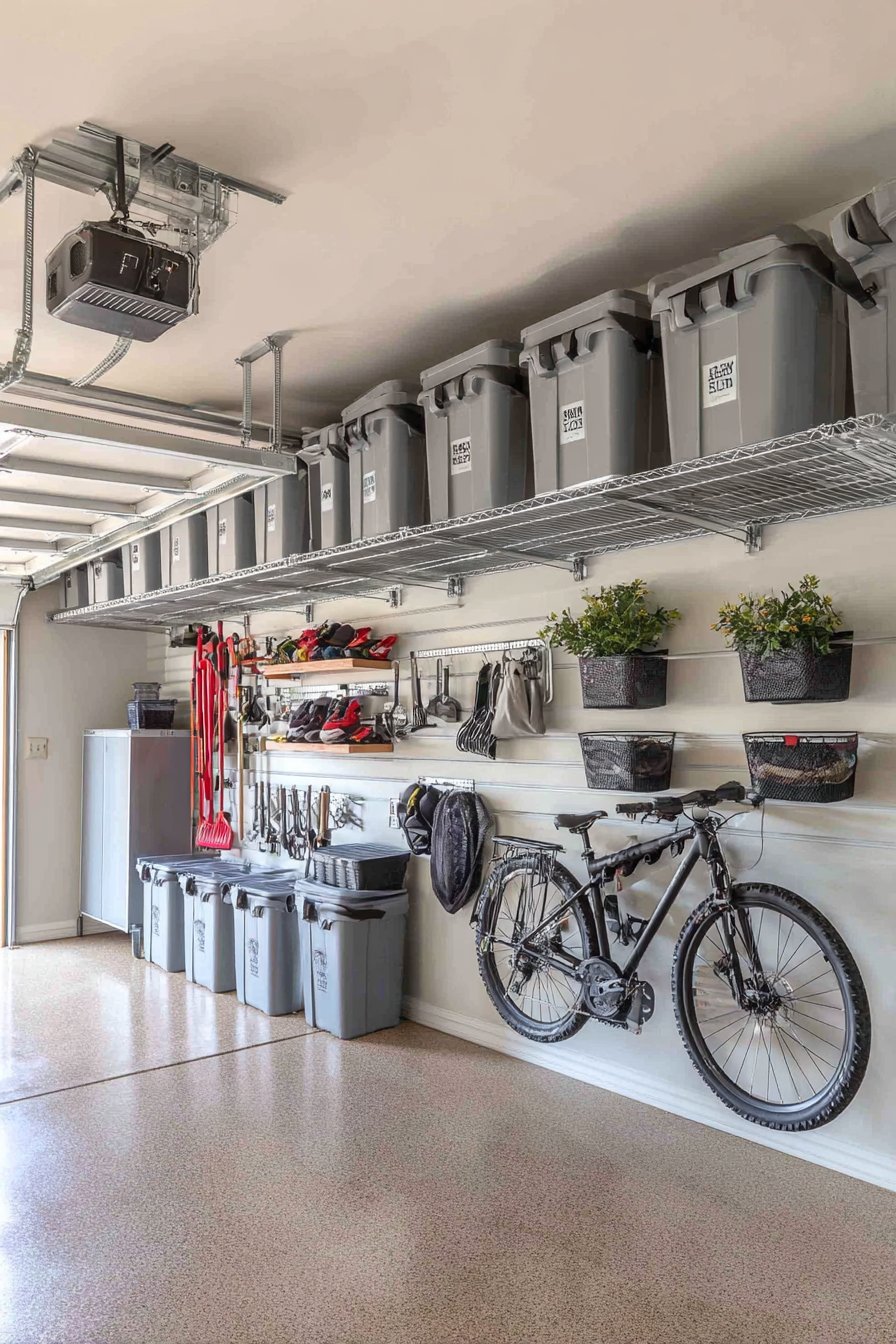 Comprehensive Overhead Grid Storage System