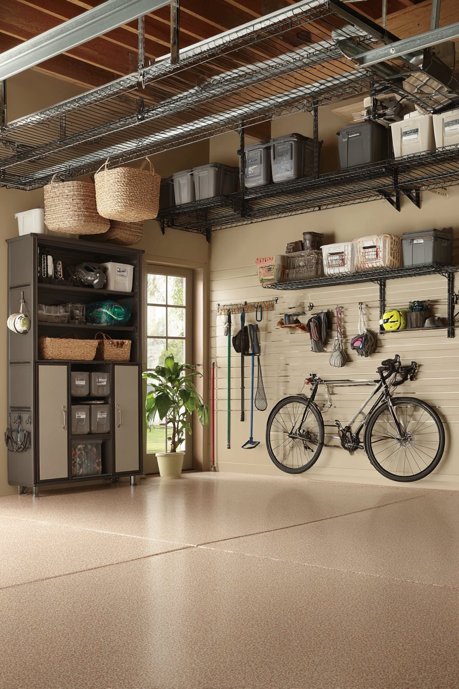 Comprehensive Overhead Grid Storage System