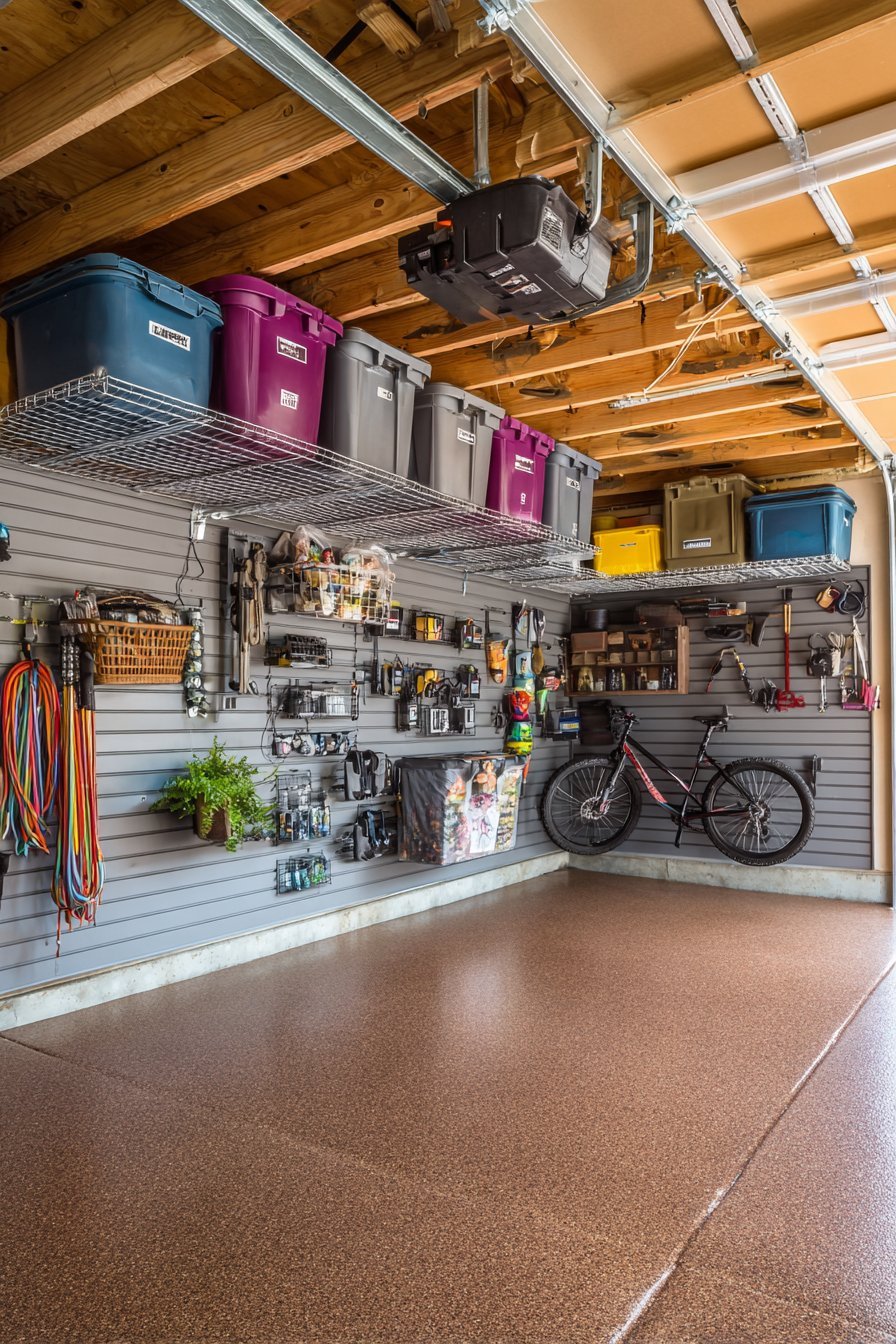 Comprehensive Overhead Grid Storage System