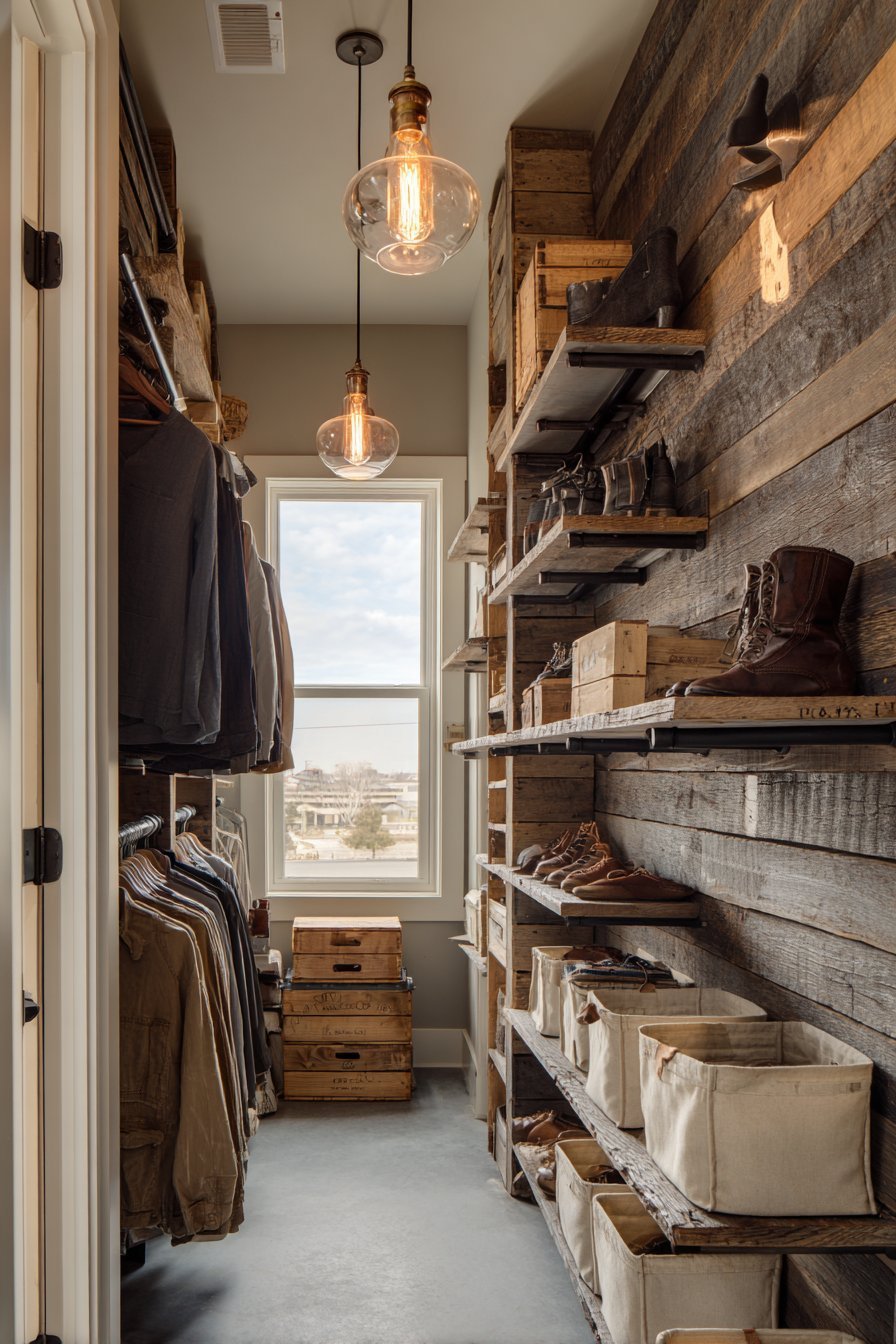 Rustic Reclaimed Wood Character