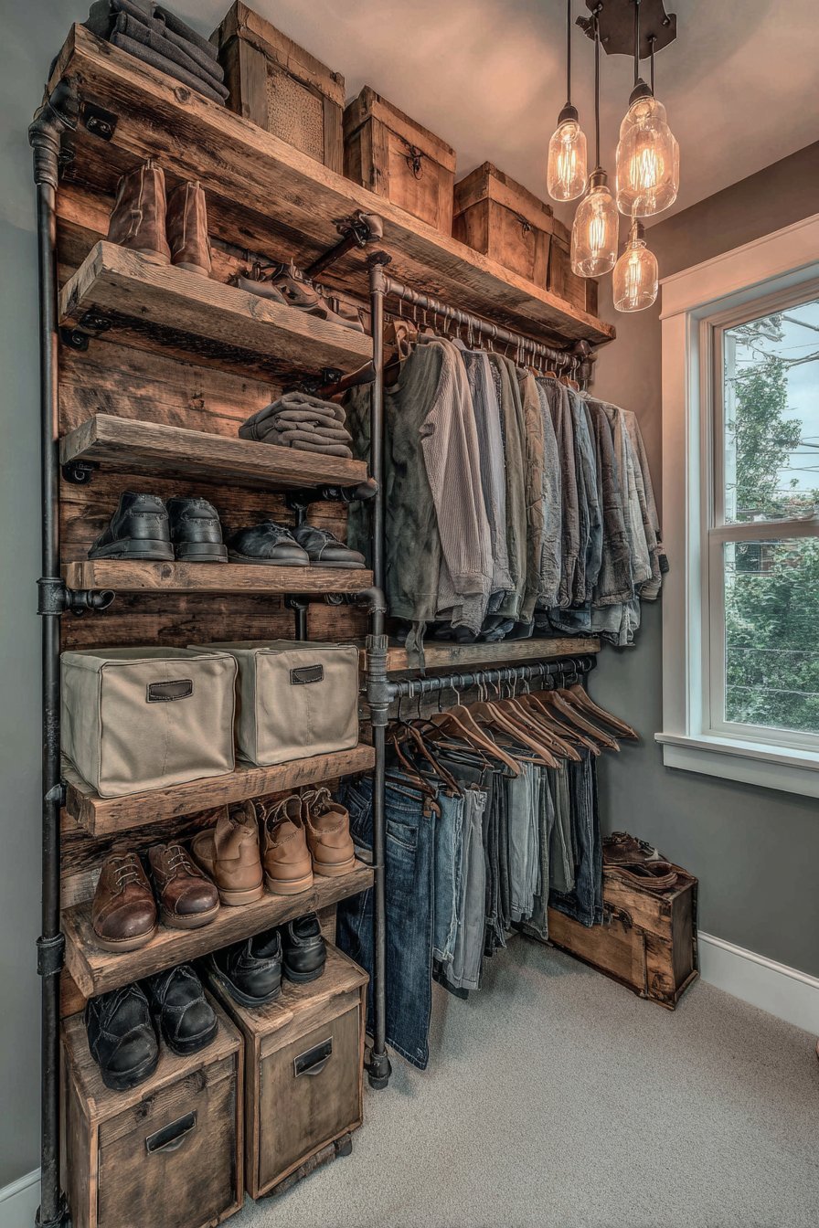 Rustic Reclaimed Wood Character