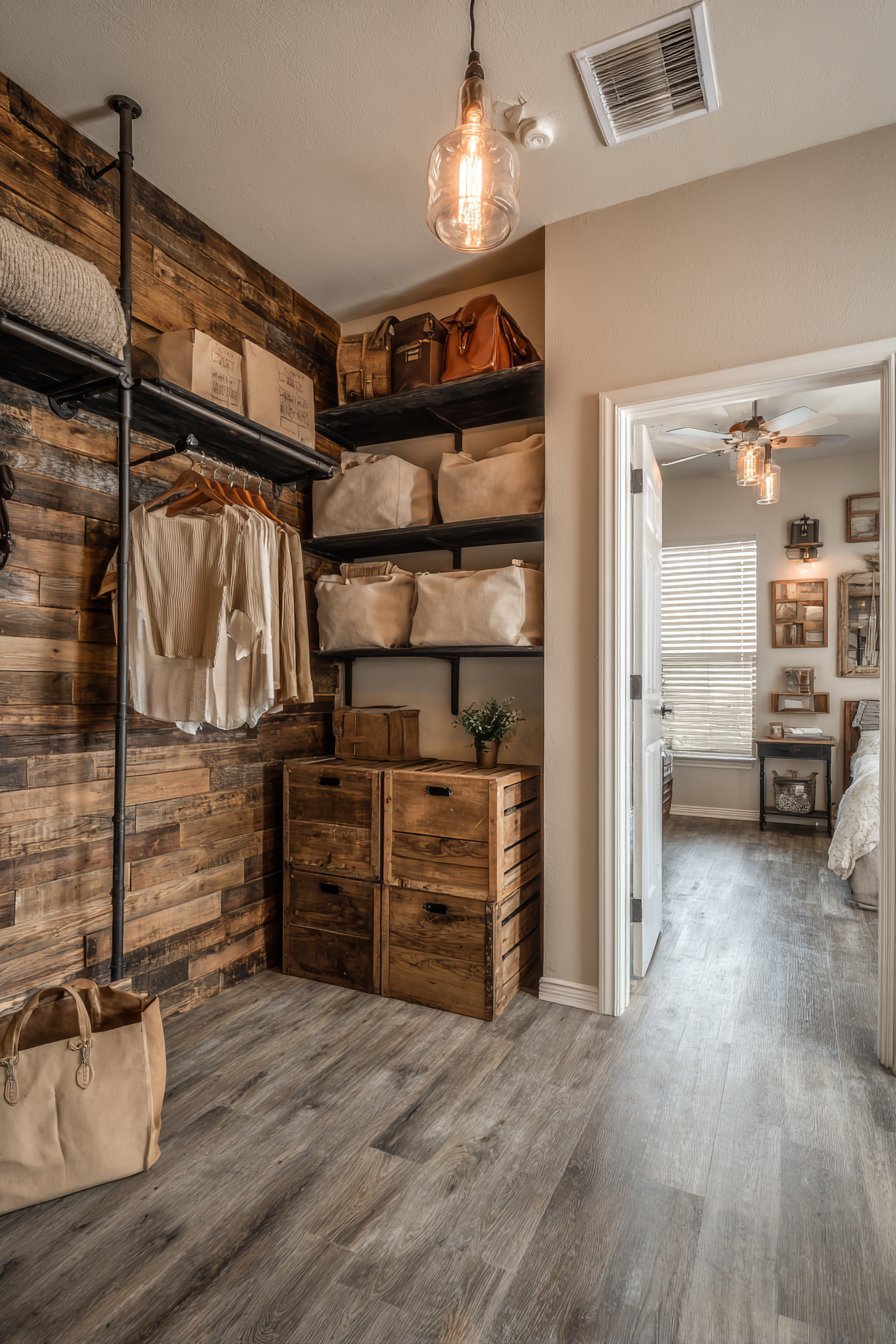 Rustic Reclaimed Wood Character