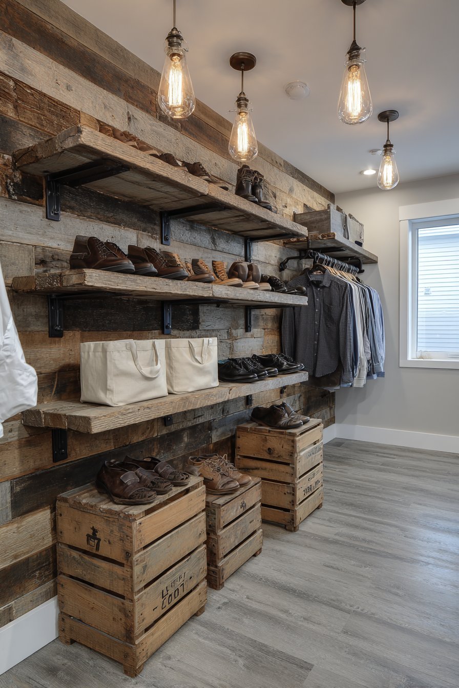 Rustic Reclaimed Wood Character