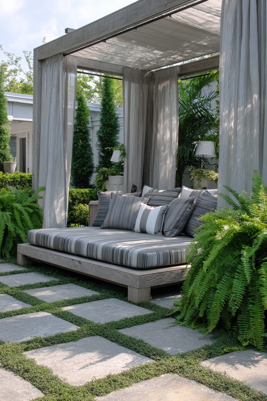 Resort-Style Daybed Lounge