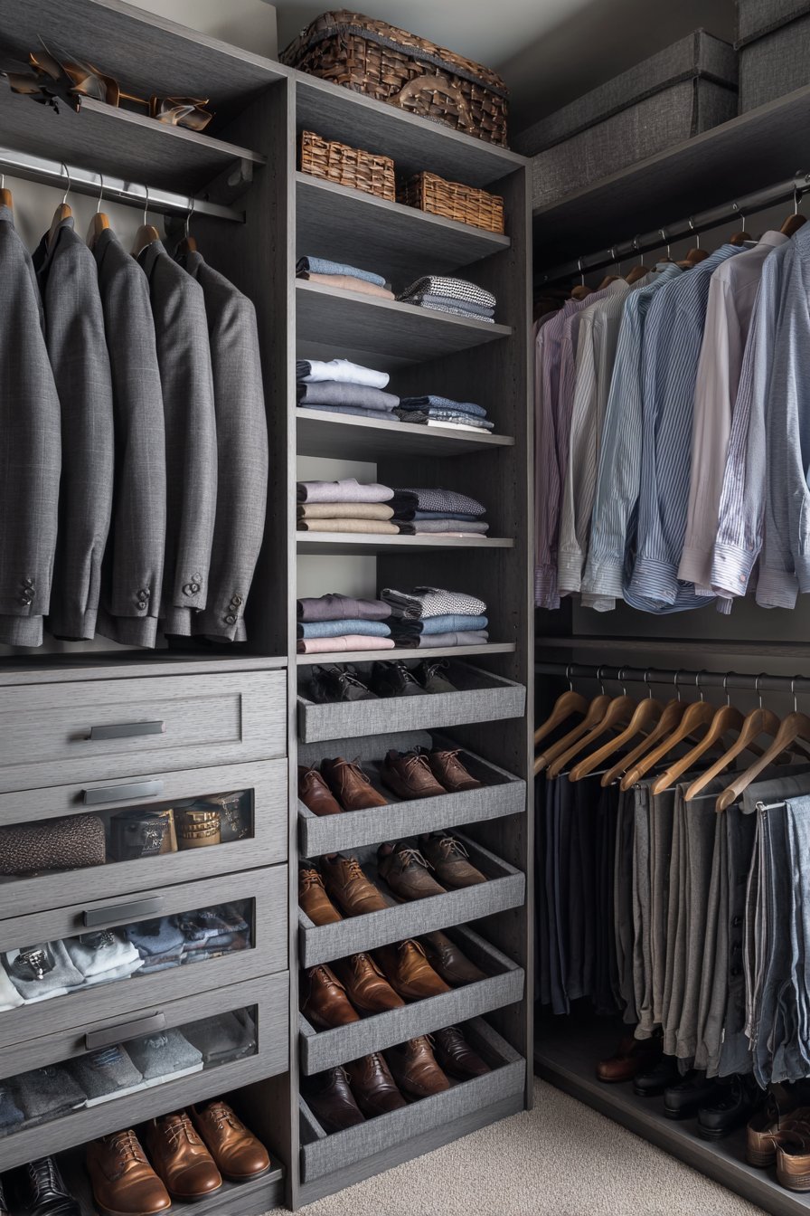 Professional Working Wardrobe Organization