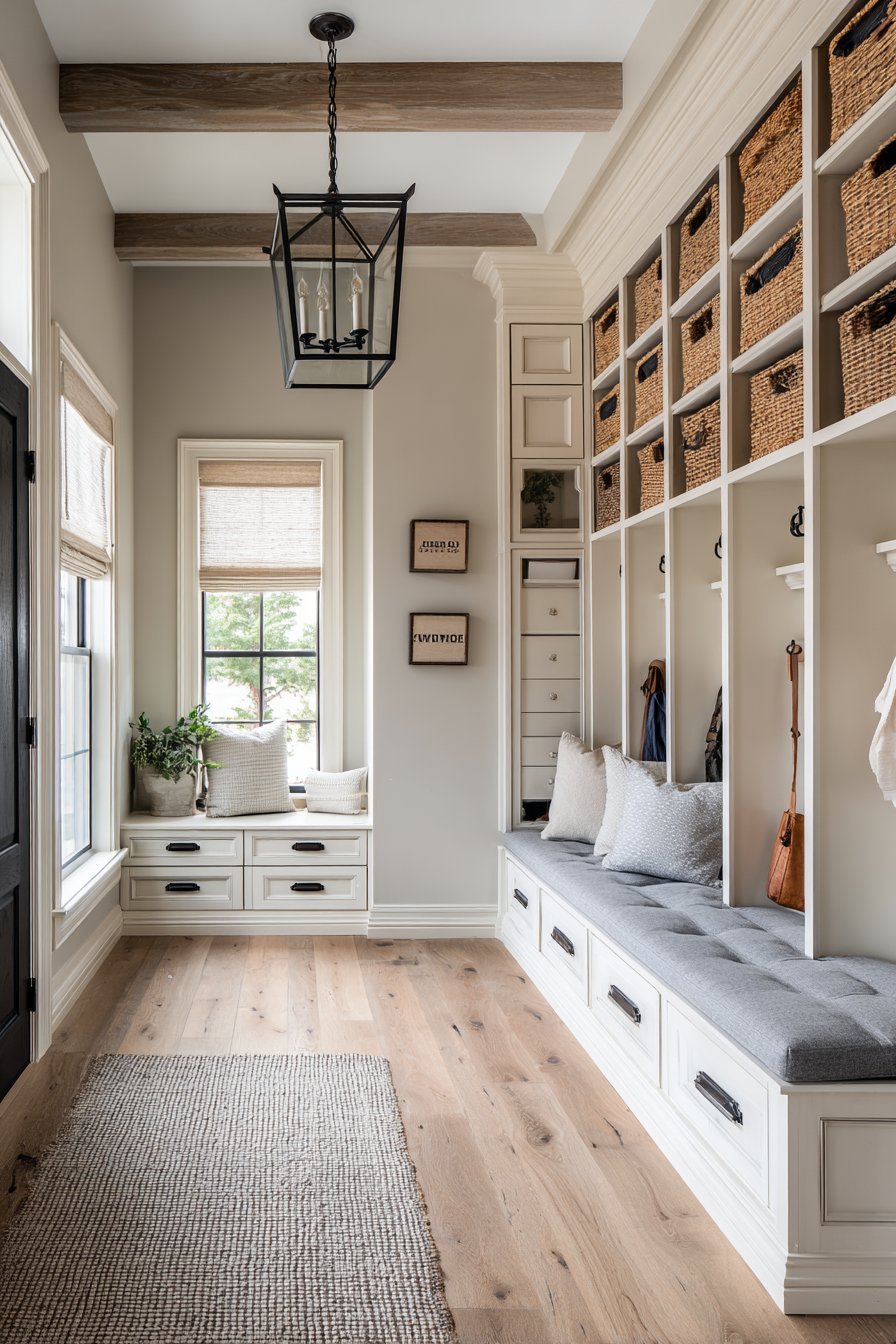 Entry way shoe storage ideas