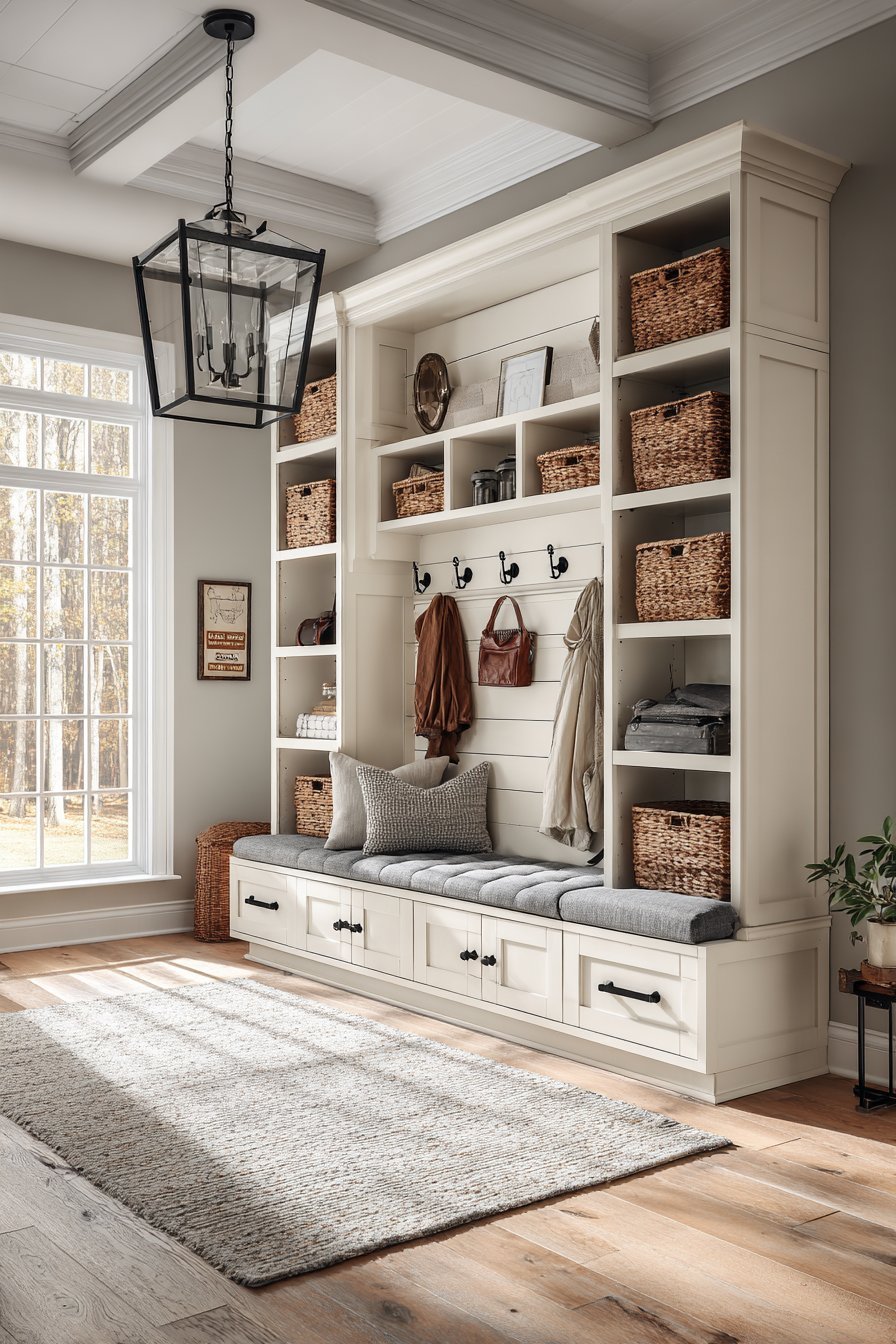 Entry way shoe storage ideas