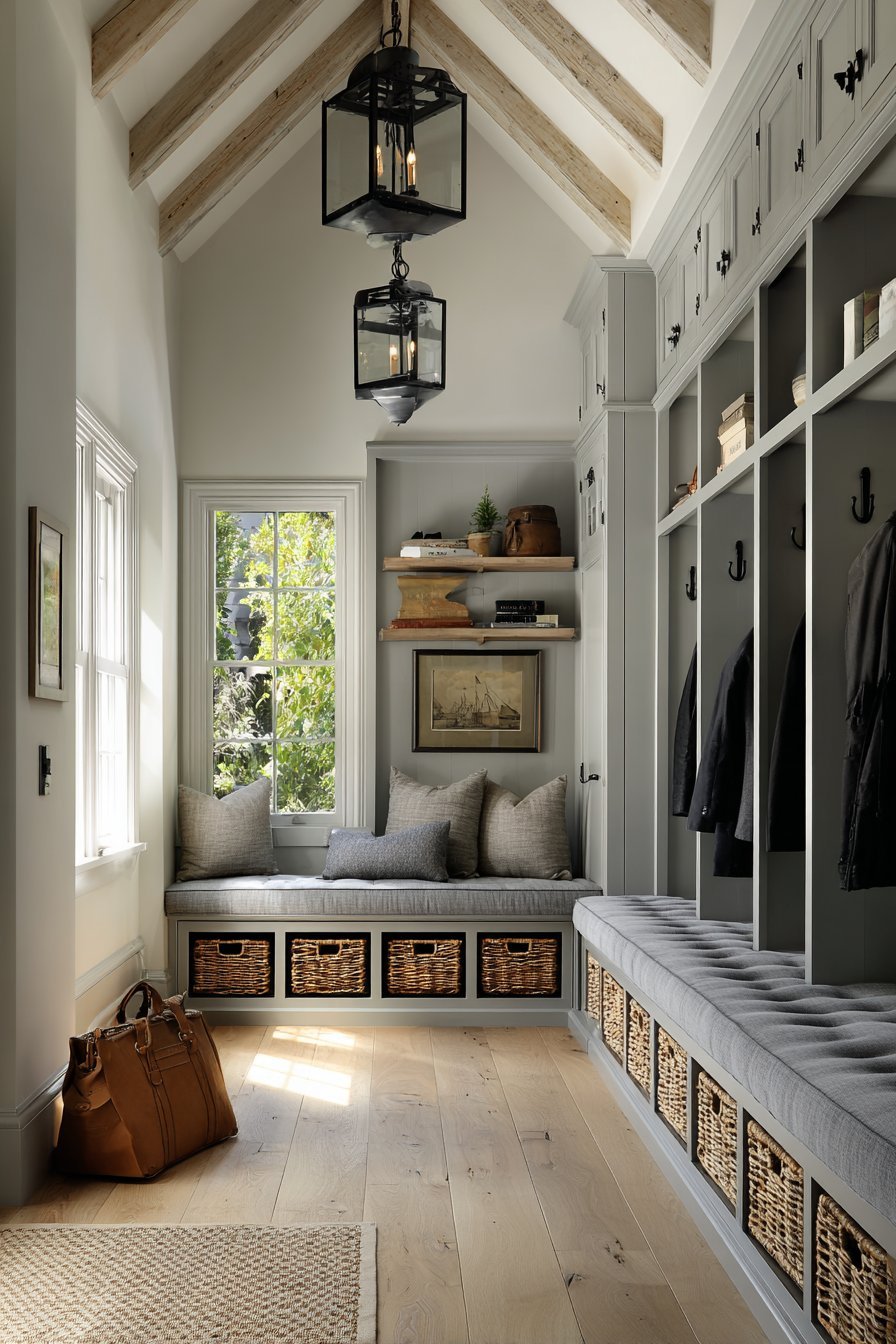 Entry way shoe storage ideas