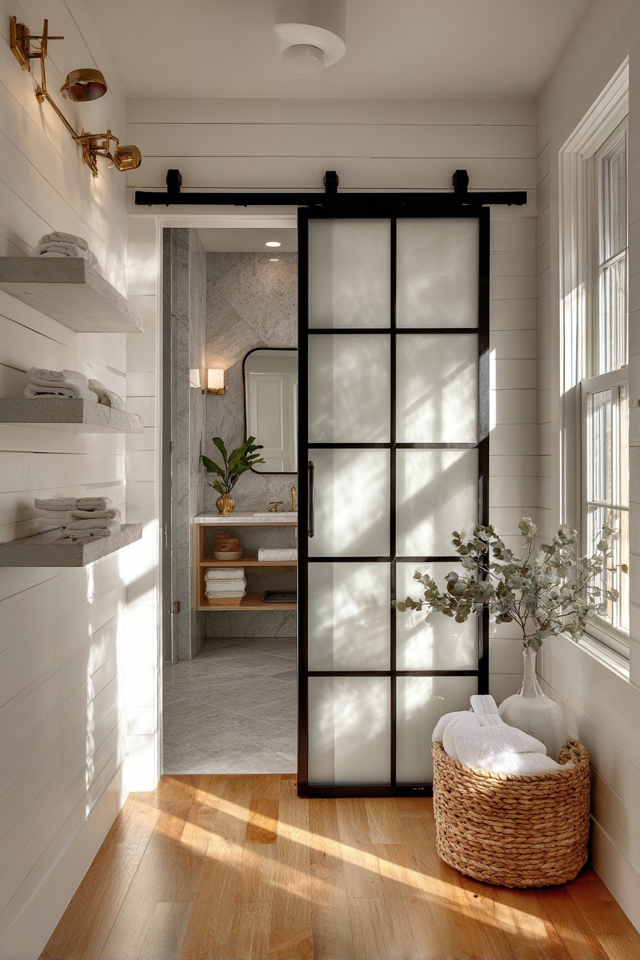 Bathroom door ideas