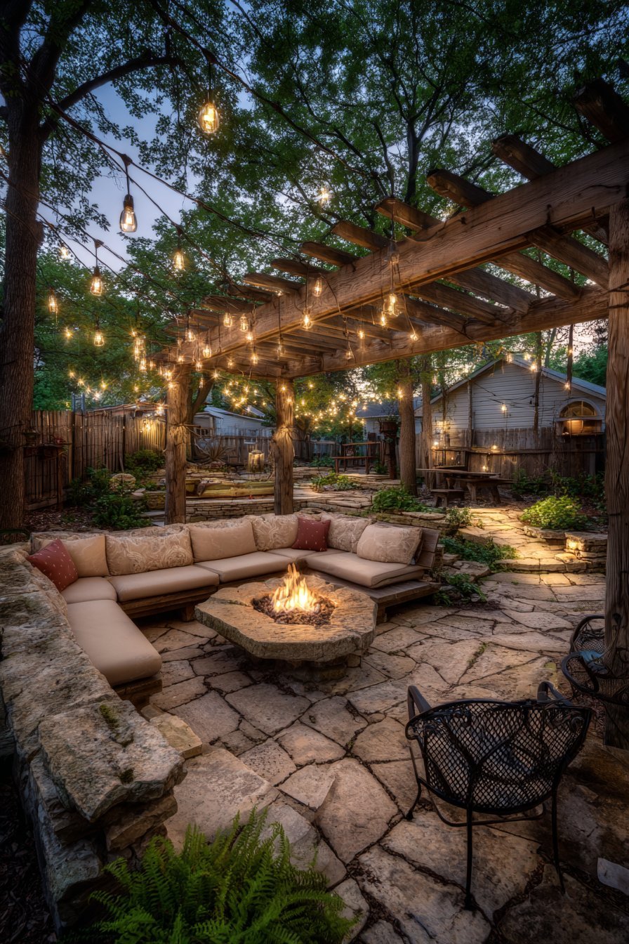 Cozy backyard ideas