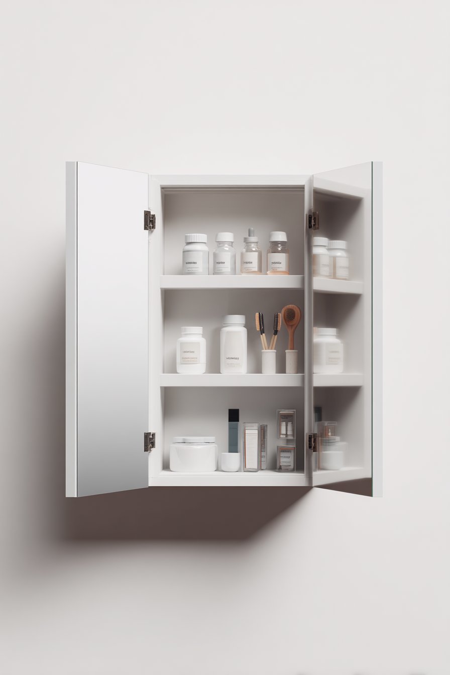 Full-Width Mirror Cabinet