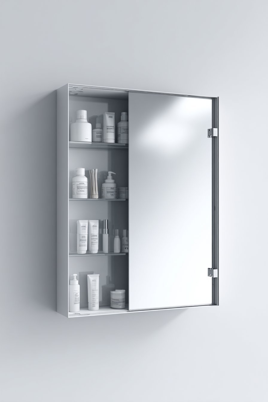 Full-Width Mirror Cabinet