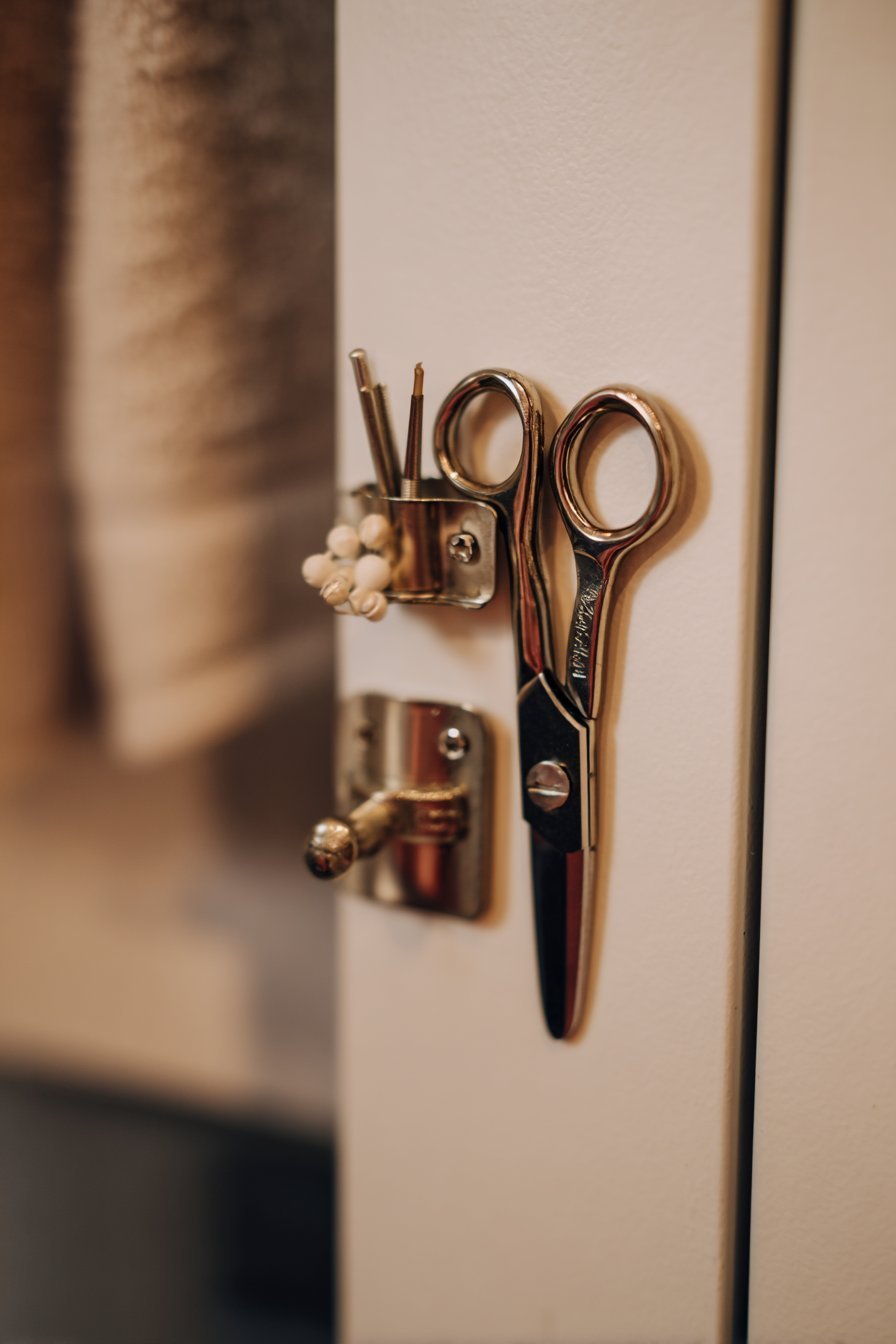 Magnetic Cabinet Door Organization
