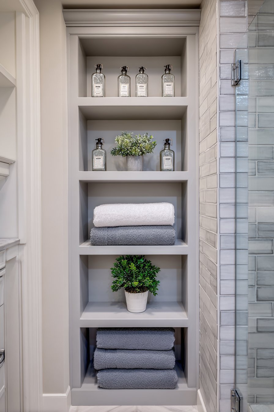 Built-In Storage Nook