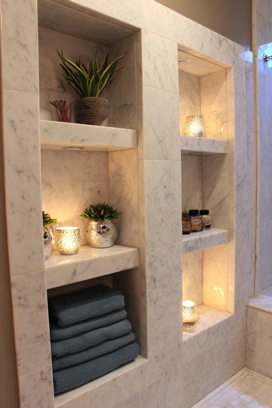 Built-In Wall Niche Storage