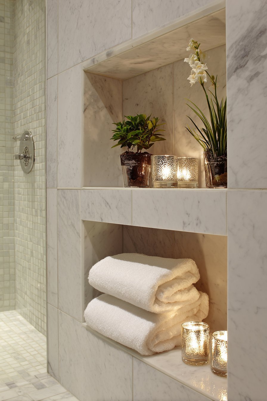 Built-In Wall Niche Storage