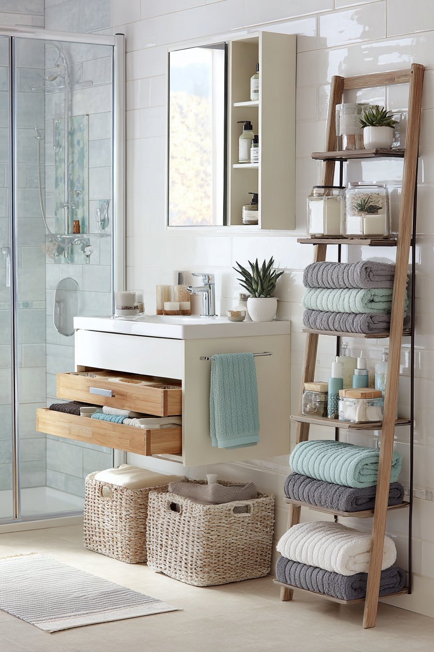 Small bathroom storage ideas
