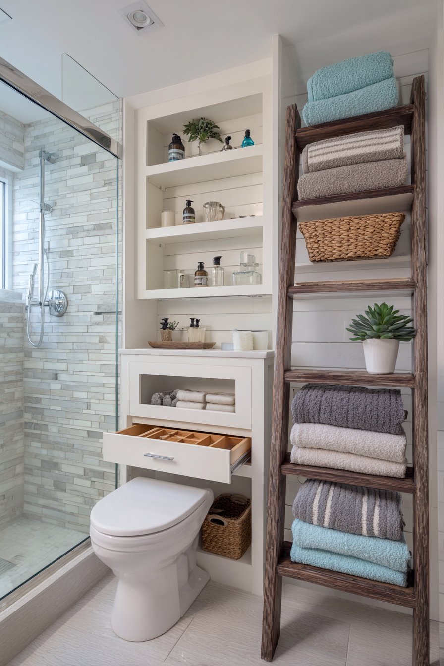 Small bathroom storage ideas